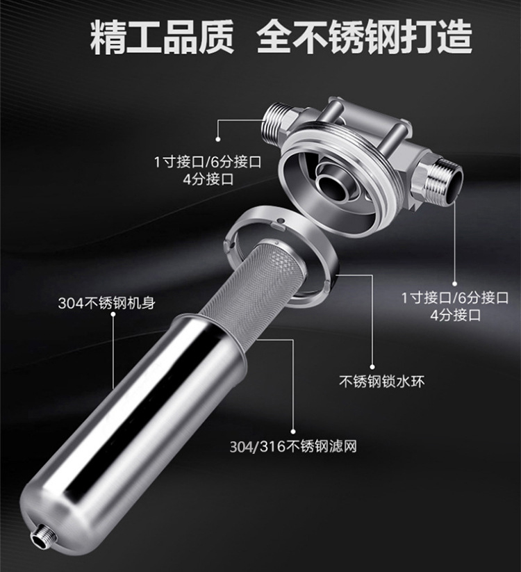 不銹鋼前置過濾器_http://m.tribe-led.com_產品中心_第1張