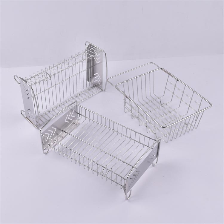 304不銹鋼餐具瀝淋水收納架 餐具消毒籃_http://m.tribe-led.com_不銹鋼編織網(wǎng)類_第1張